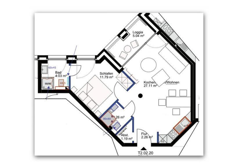 ברמרהבן Ferienwohnung Neuer Hafen Marina מראה חיצוני תמונה