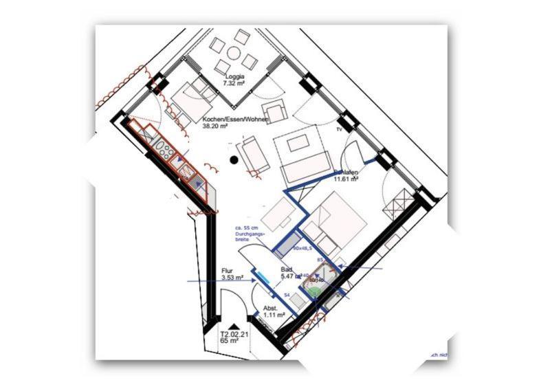ברמרהבן Ferienwohnung Neuer Hafen Marina מראה חיצוני תמונה
