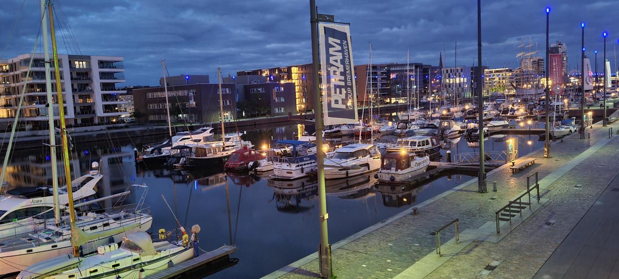 ברמרהבן Ferienwohnung Neuer Hafen Marina מראה חיצוני תמונה