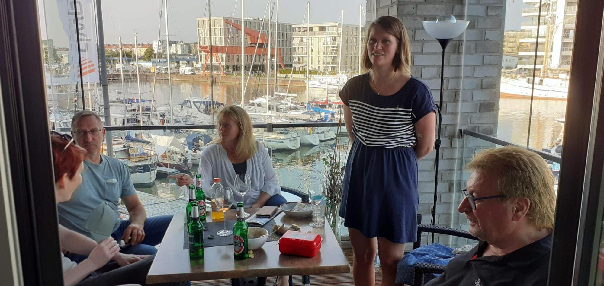 ברמרהבן Ferienwohnung Neuer Hafen Marina מראה חיצוני תמונה