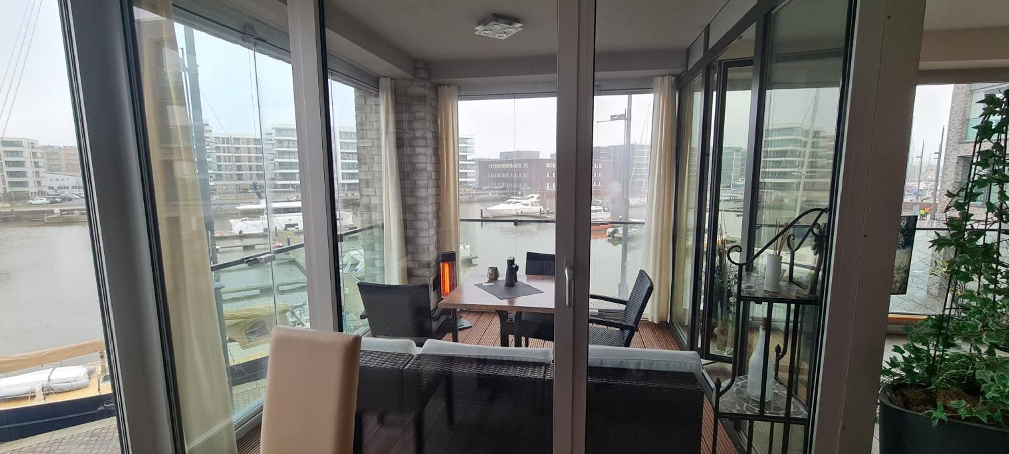 ברמרהבן Ferienwohnung Neuer Hafen Marina חדר תמונה